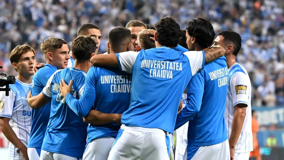 Photograph accompanying Universitatea Craiova's Conference League Hopes Analyzed Following Europa League Exit