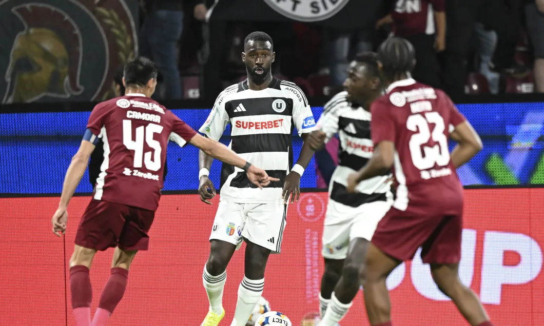 Meciul dintre CFR Cluj și ”U” Cluj / Foto: Sport Pictures